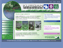 Tablet Screenshot of kurganlandcare.com
